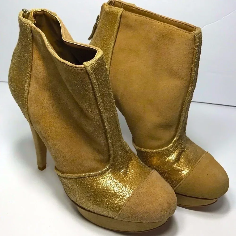 BCBGeneration Chaz Safari Ankle Booties size 6.5